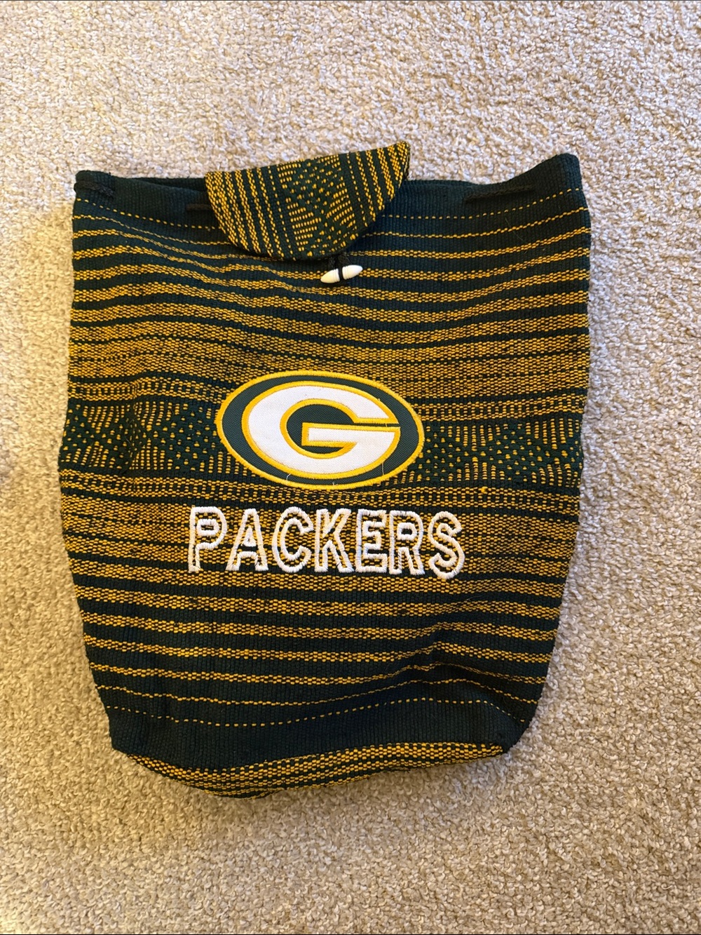 Green Bay Packers Woven Backpack
